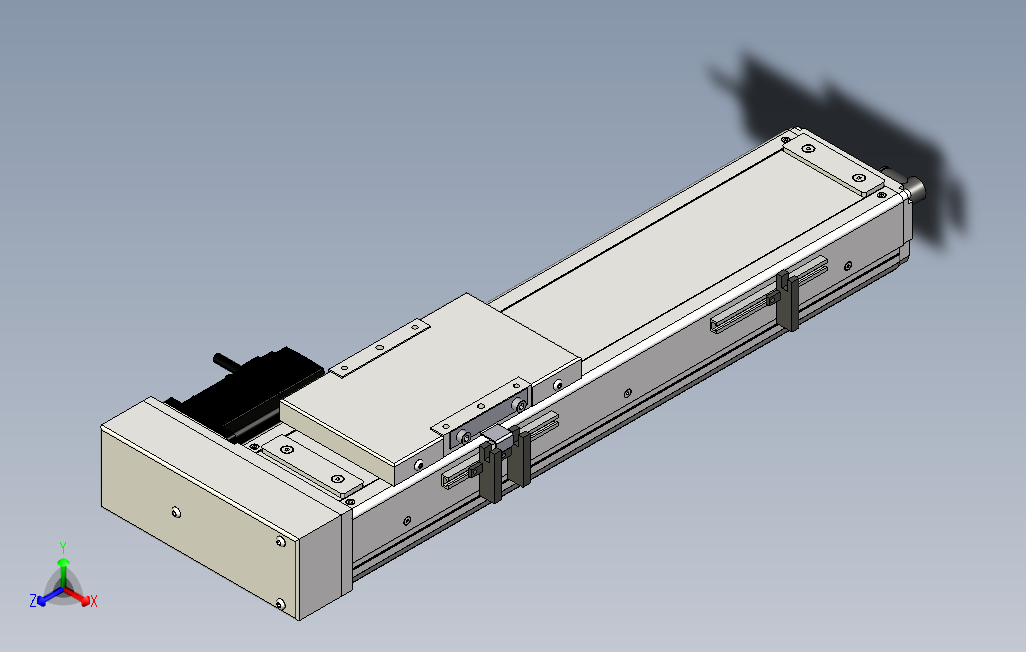 ECH10-250-BR-200W系列直线模组.stp