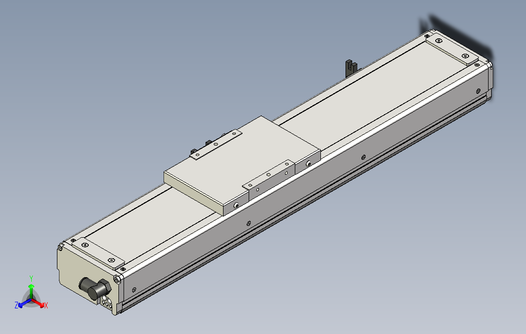 ECH10-250-M-C4反.stp；系列直线模组.stp