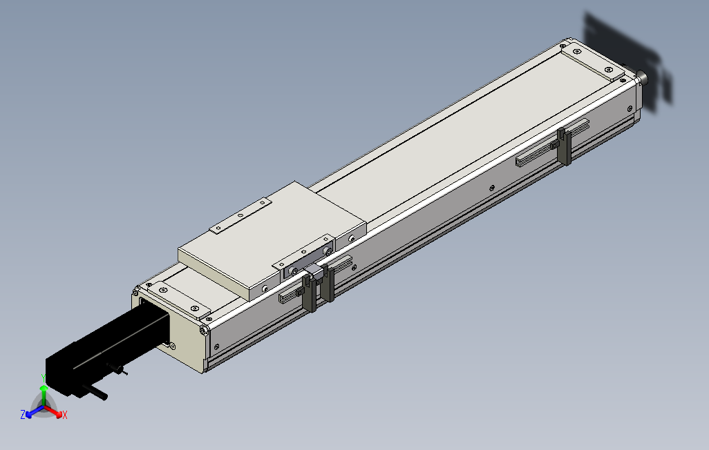 ECH10-350-BC煞車系列直线模组.stp