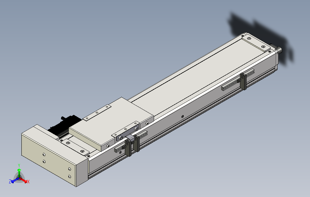 ECH10-350-BR-100W系列直线模组.stp