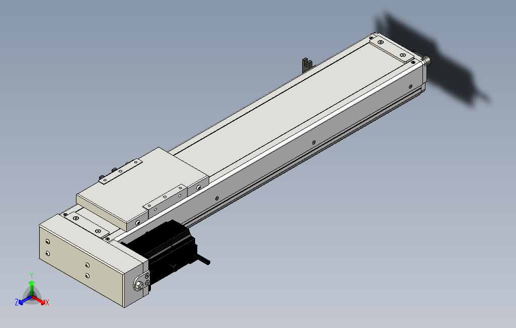 ECH10-400-BL-200W系列直线模组.stp