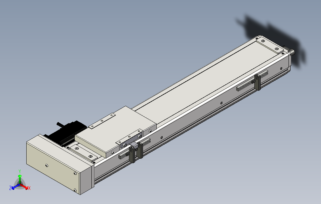 ECH10-400-BR-200W系列直线模组.stp