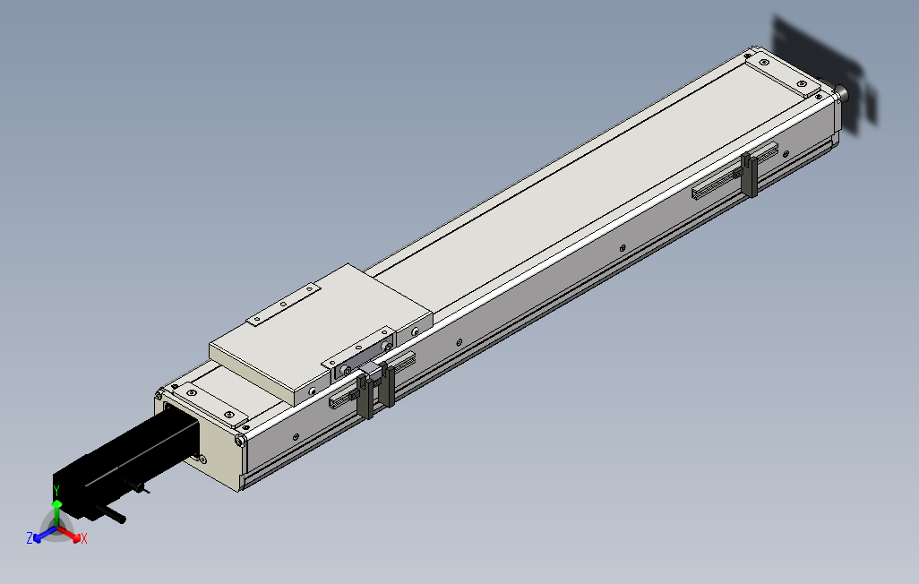 ECH10-450-BC煞車系列直线模组.stp