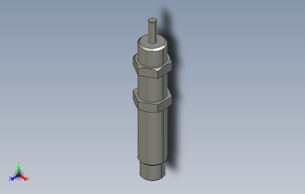 asa-1412固定型缓冲器-一端受撞性.stp