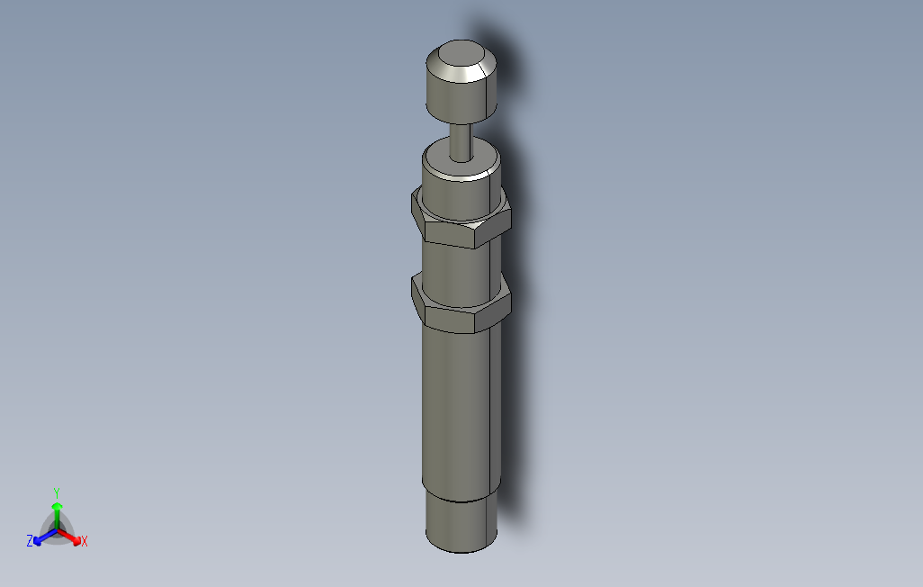 asdc-2016可调节型缓冲器-有受撞头型.stp