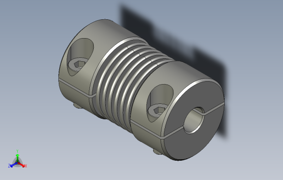 cpfcb-d20-a6-b6波纹管式联轴器-夹持型CPFCB.stp