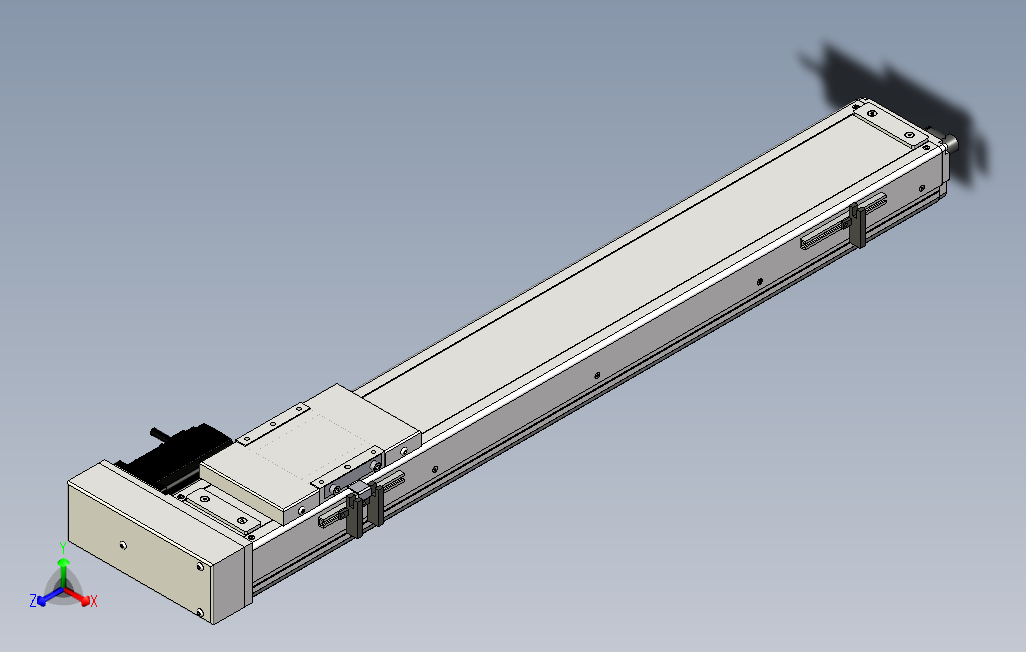 ECH10-600-BR-200W系列直线模组.stp
