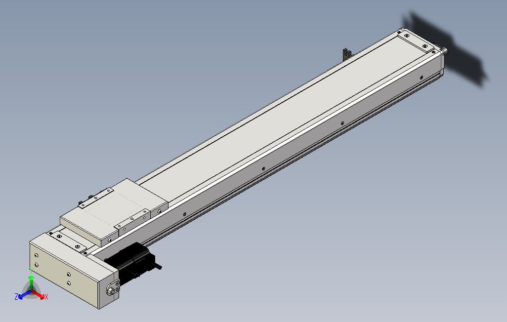 ECH10-650-BL-100W系列直线模组.stp