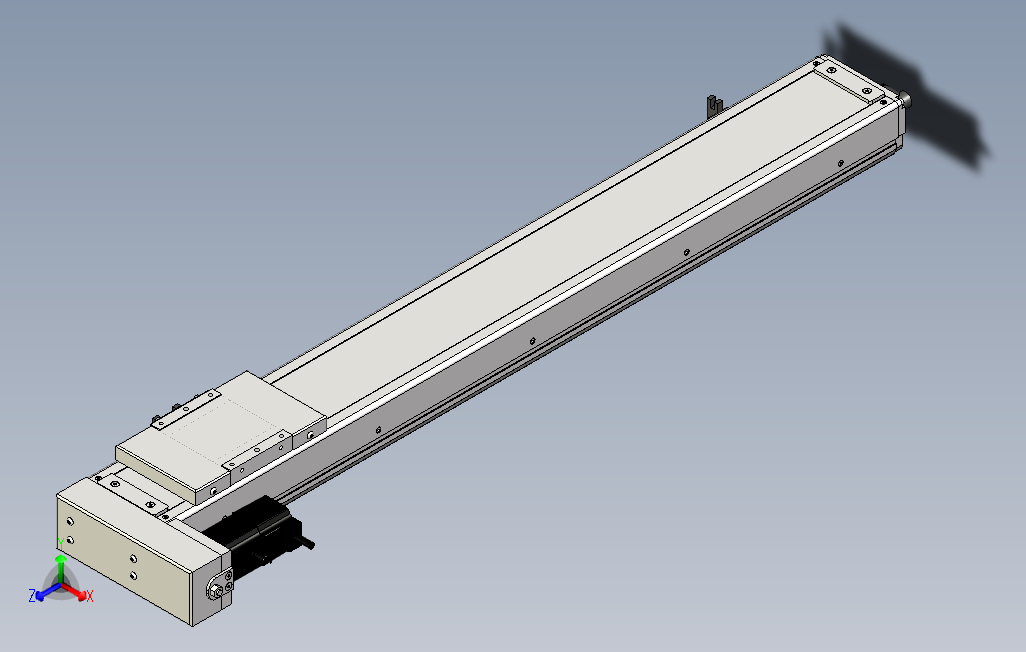 ECH10-700-BL-100W系列直线模组.stp