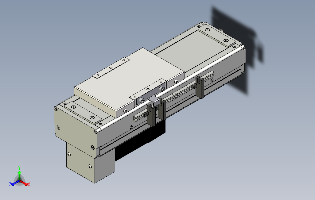 ECH12-100-BM-100W煞車系列直线模组.stp