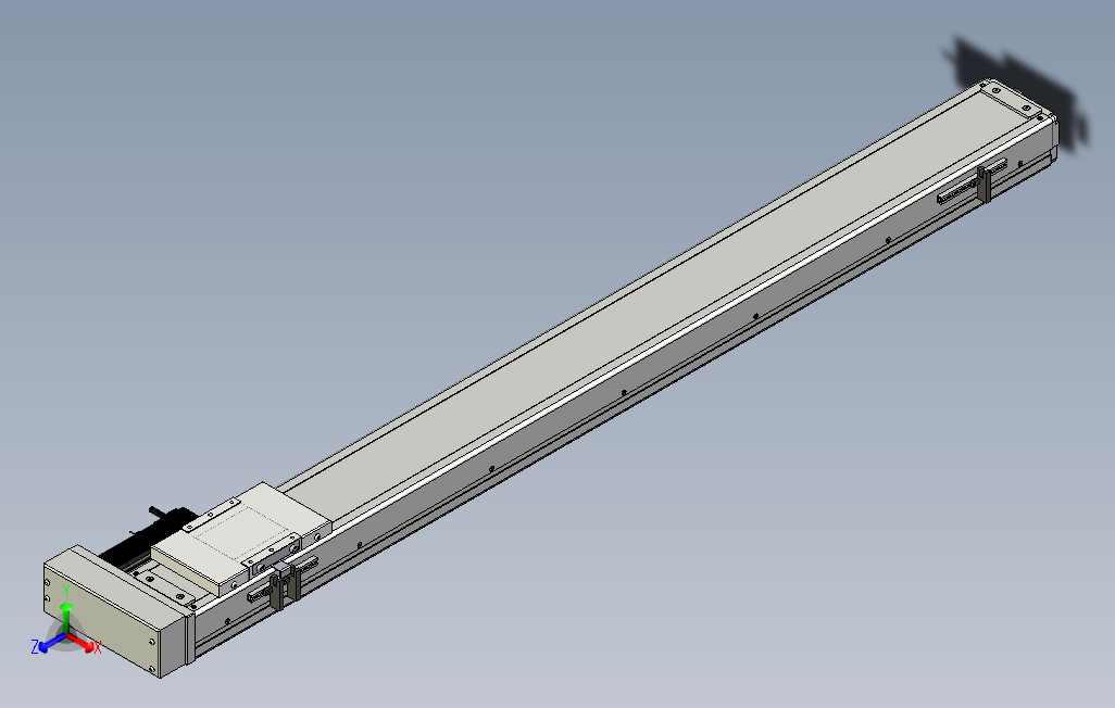 ECH12-1050-BR-100W煞車系列直线模组.stp