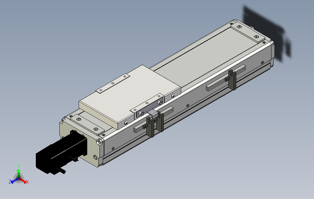 ECH12-200-BC-100W系列直线模组.stp