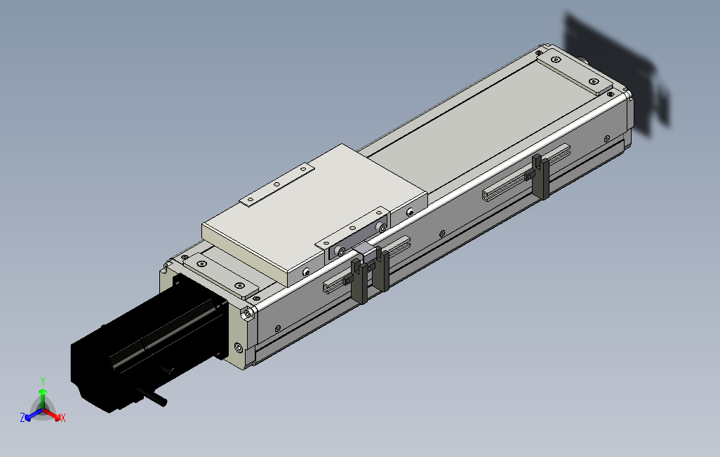 ECH12-200-BC-200W煞車系列直线模组.stp