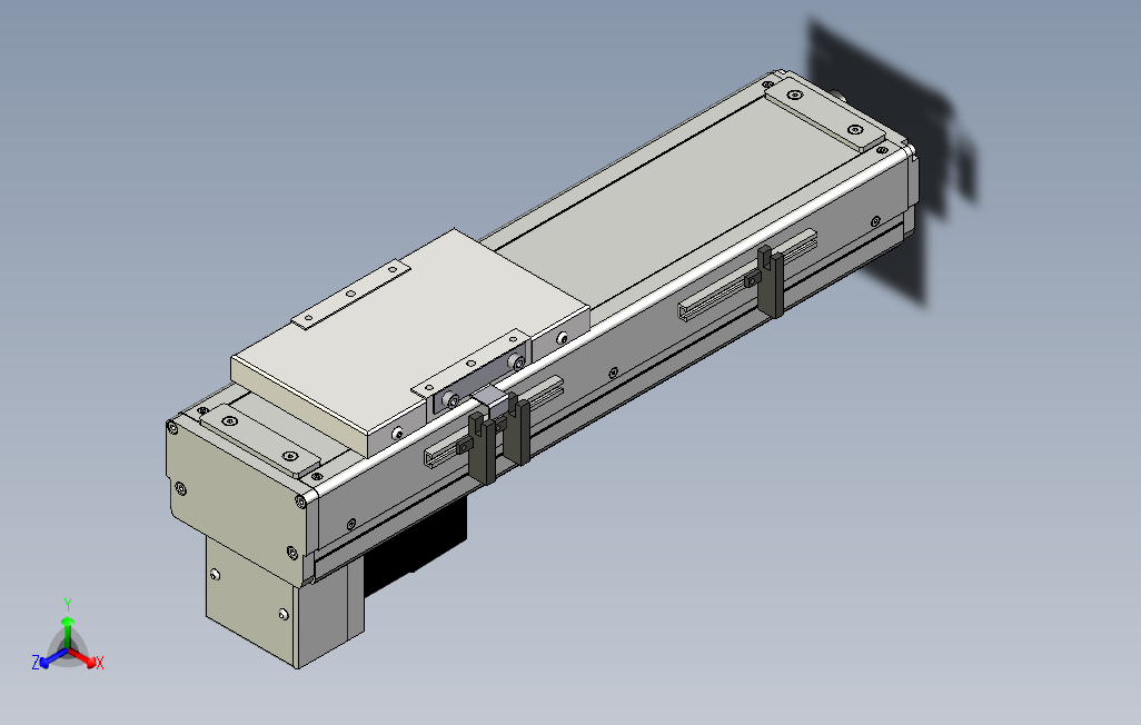 ECH12-200-BM-100W系列直线模组系列直线模组.stp