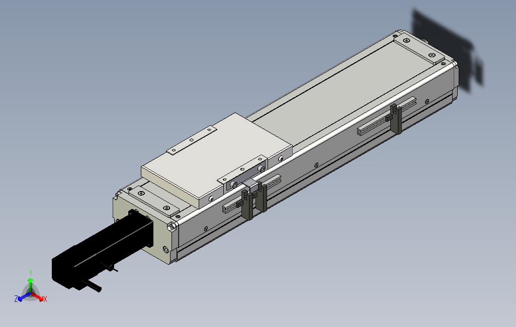 ECH12-250-BC-100W煞車系列直线模组.stp