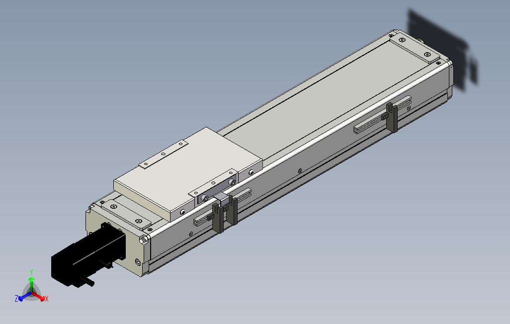 ECH12-300-BC-100W系列直线模组.stp
