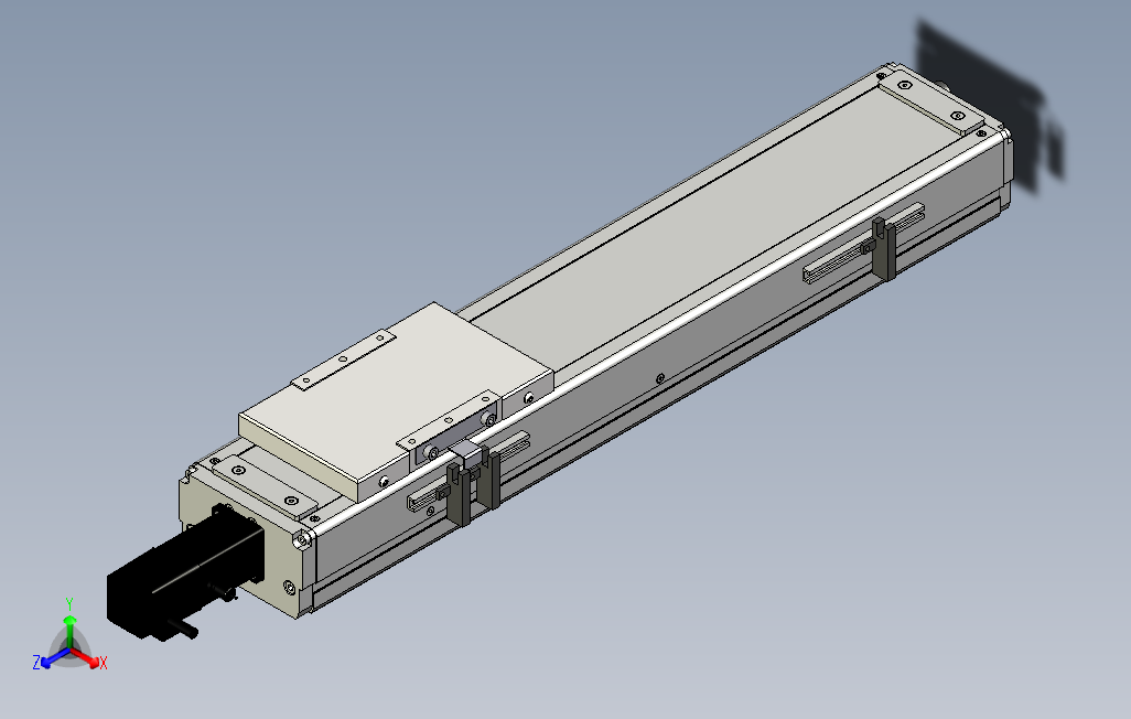 ECH12-350-BC-100W系列直线模组.stp