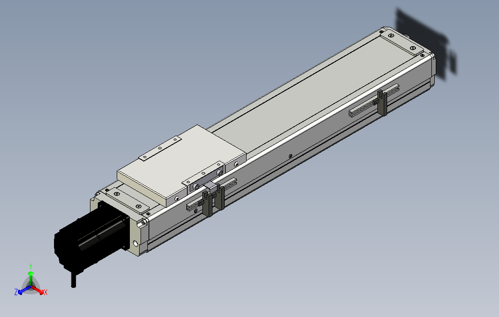 ECH12-350-BC-200W系列直线模组.stp