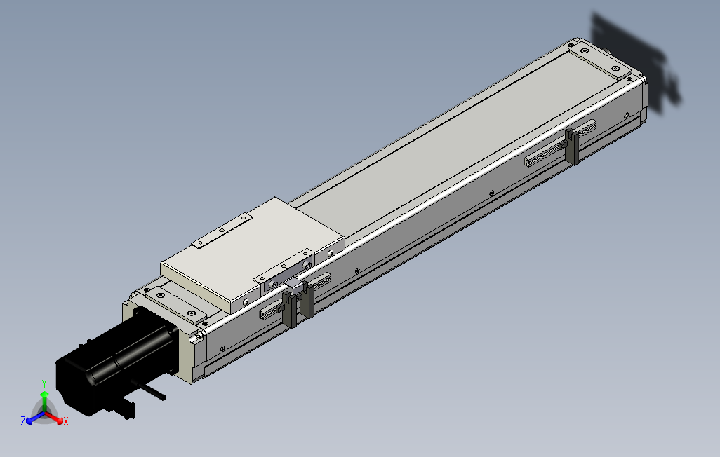 ECH12-400-BC-200W系列直线模组.stp