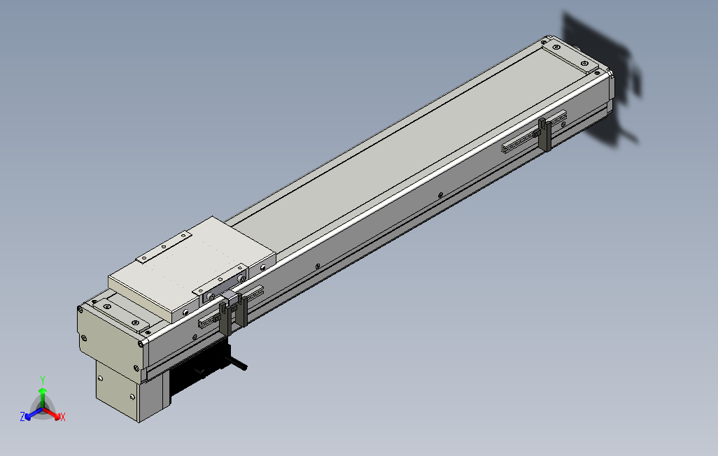 ECH12-500-BM-200W系列直线模组.stp