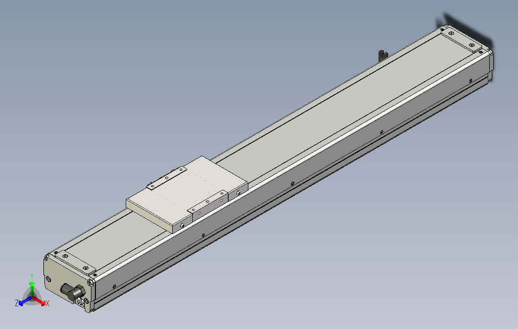 ECH12-500-M-C4反.stp；.ste；系列直线模组.step