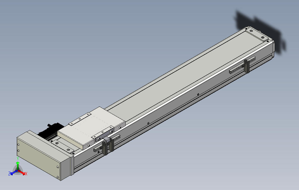 ECH12-550-BR-100W系列直线模组.stp