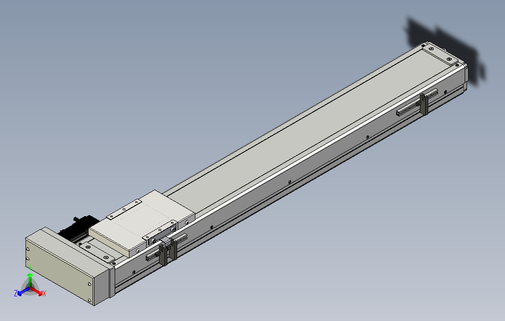 ECH12-650-BR-100W系列直线模组.stp