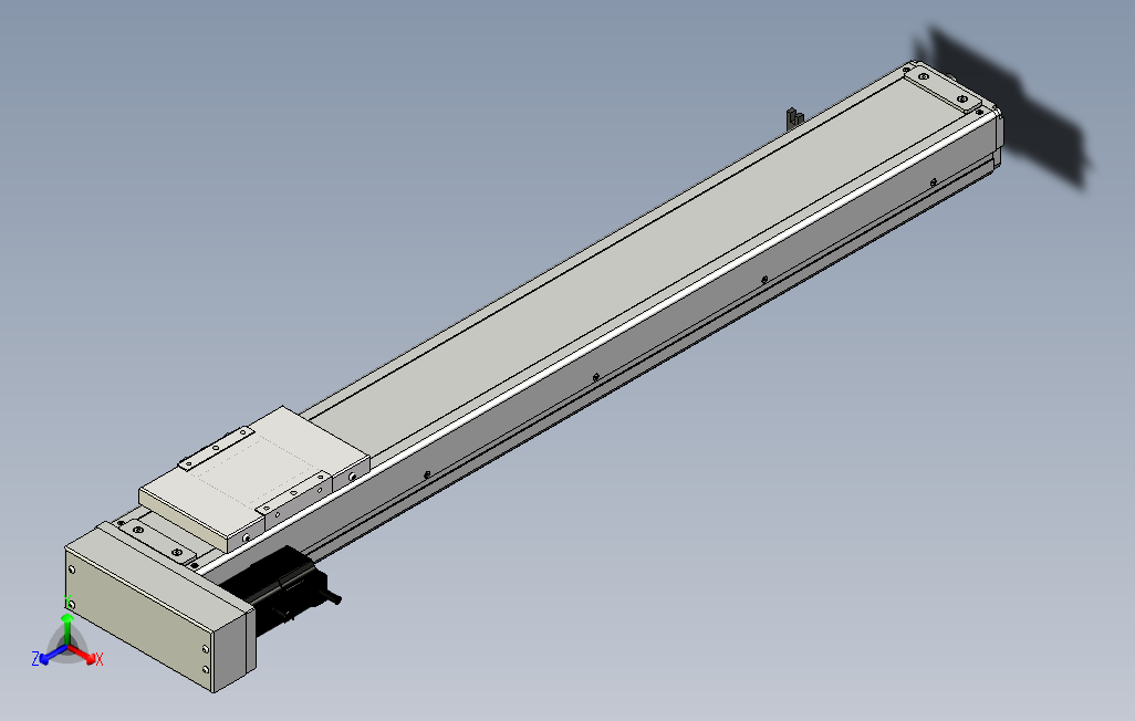 ECH12-700-BL-100W系列直线模组.stp