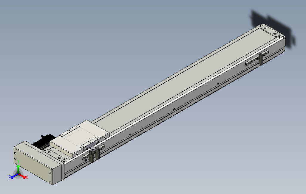 ECH12-750-BR-100W系列直线模组.stp