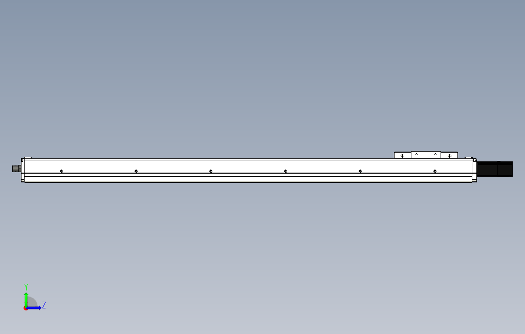 ECH12-950-BC-100W系列直线模组.stp_STEP_模型图纸下载 – 懒石网