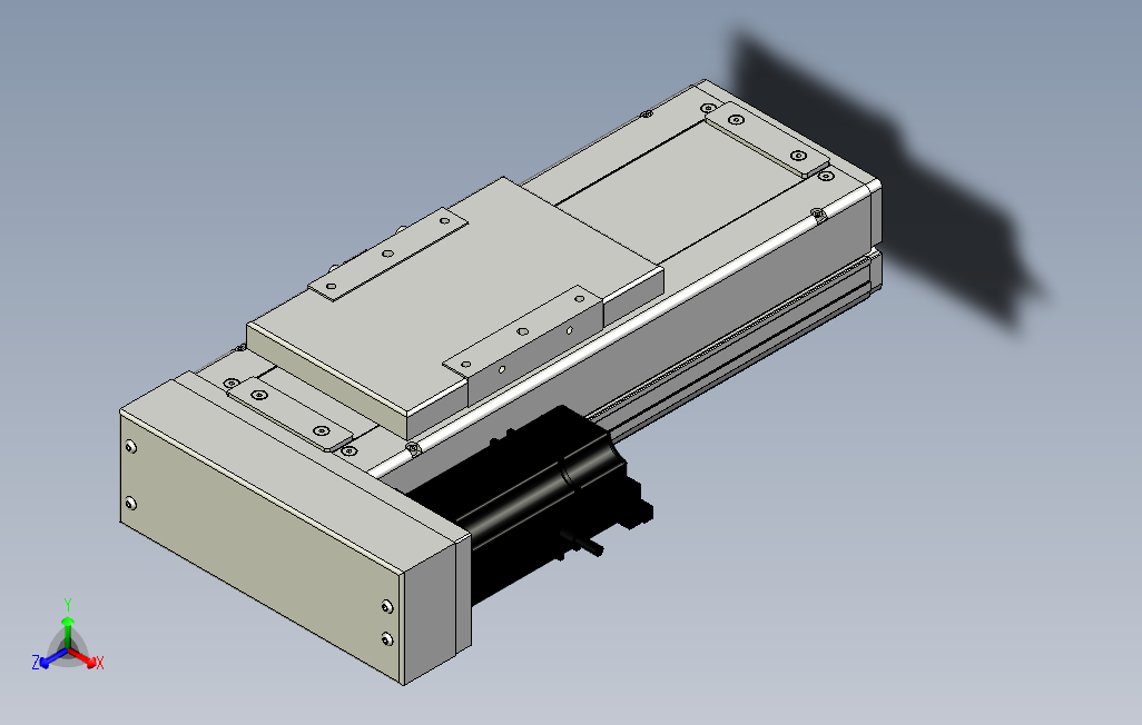 ECH14-100-BL-400W系列直线模组.stp