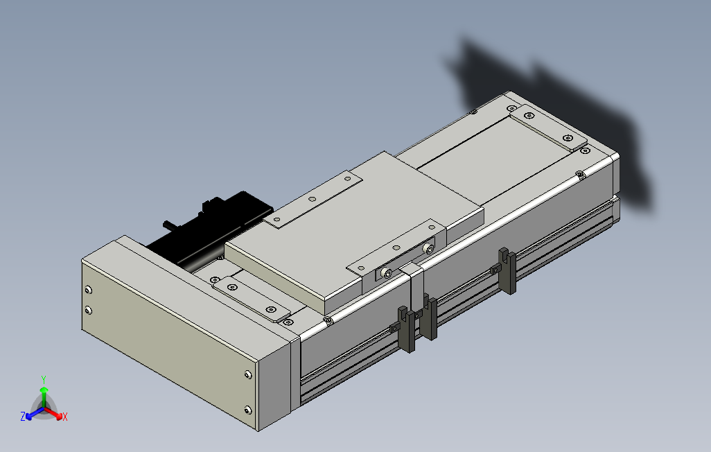 ECH14-100-BR-400W系列直线模组.stp