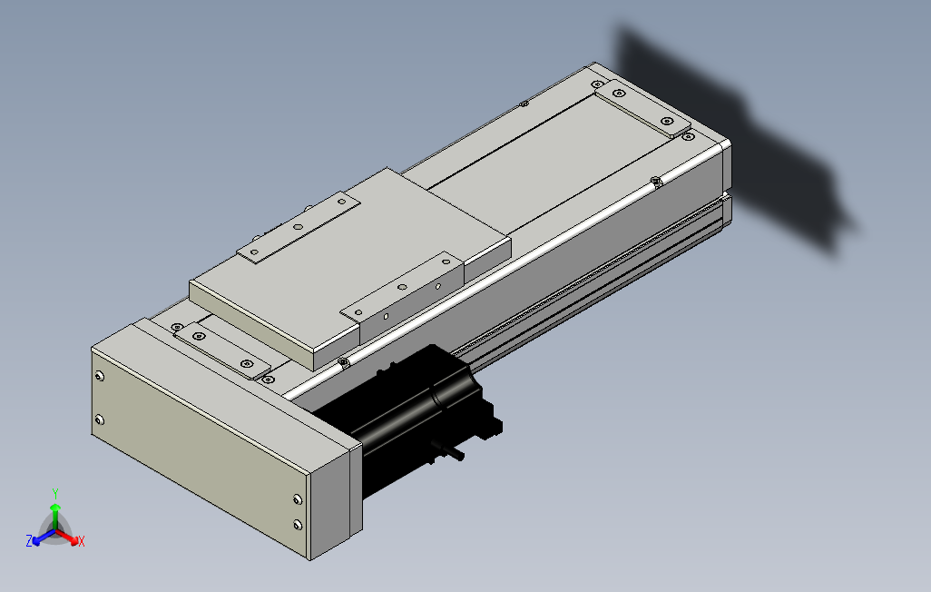 ECH14-150-BL-400W系列直线模组.stp
