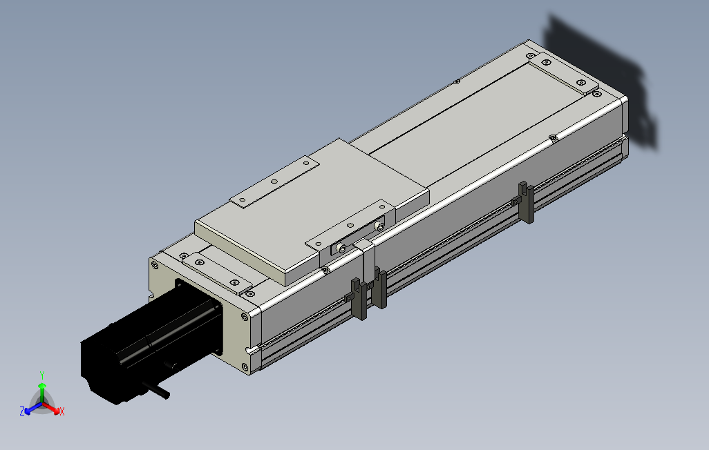 ECH14-200-BC-200W煞車系列直线模组.stp