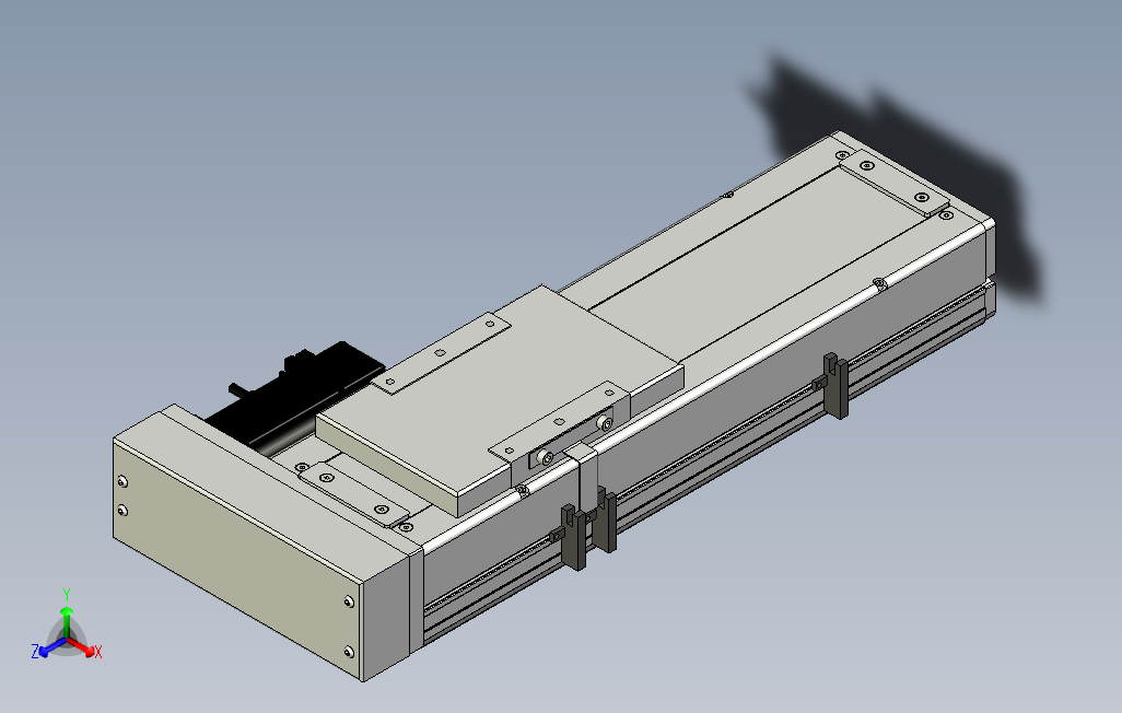 ECH14-200-BR-400W系列直线模组.stp
