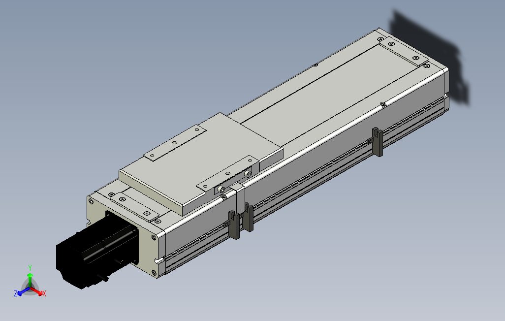 ECH14-250-BC-200W系列直线模组.stp