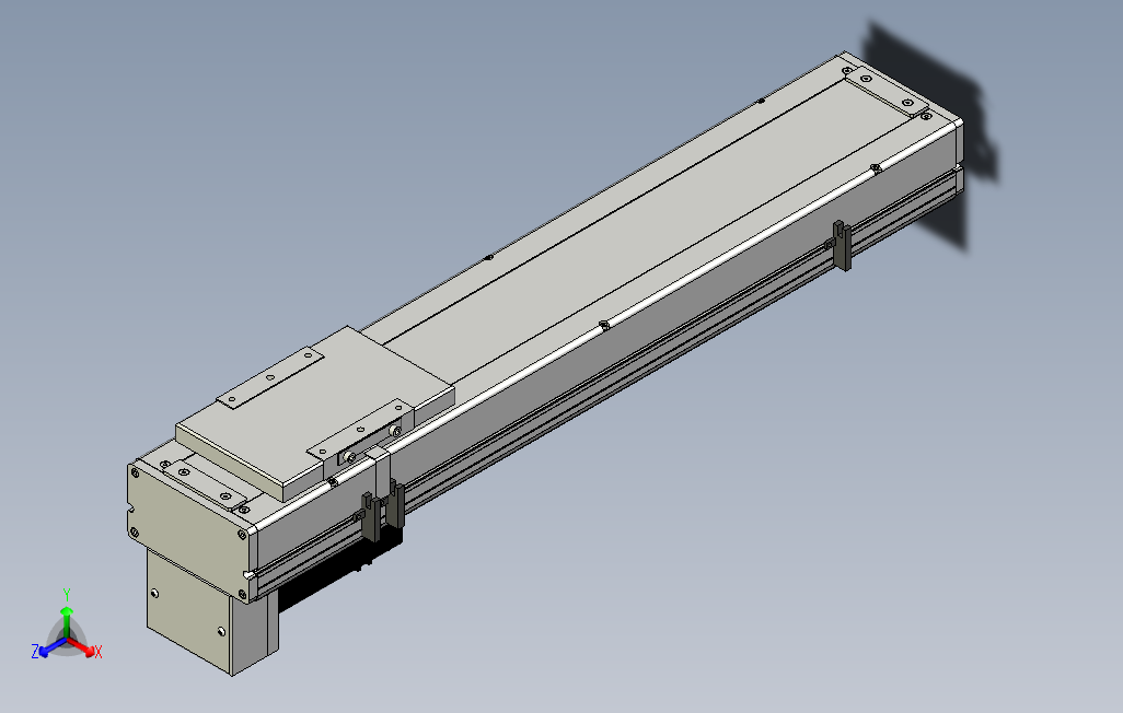 ECH14-500-BM-400W煞車系列直线模组.stp