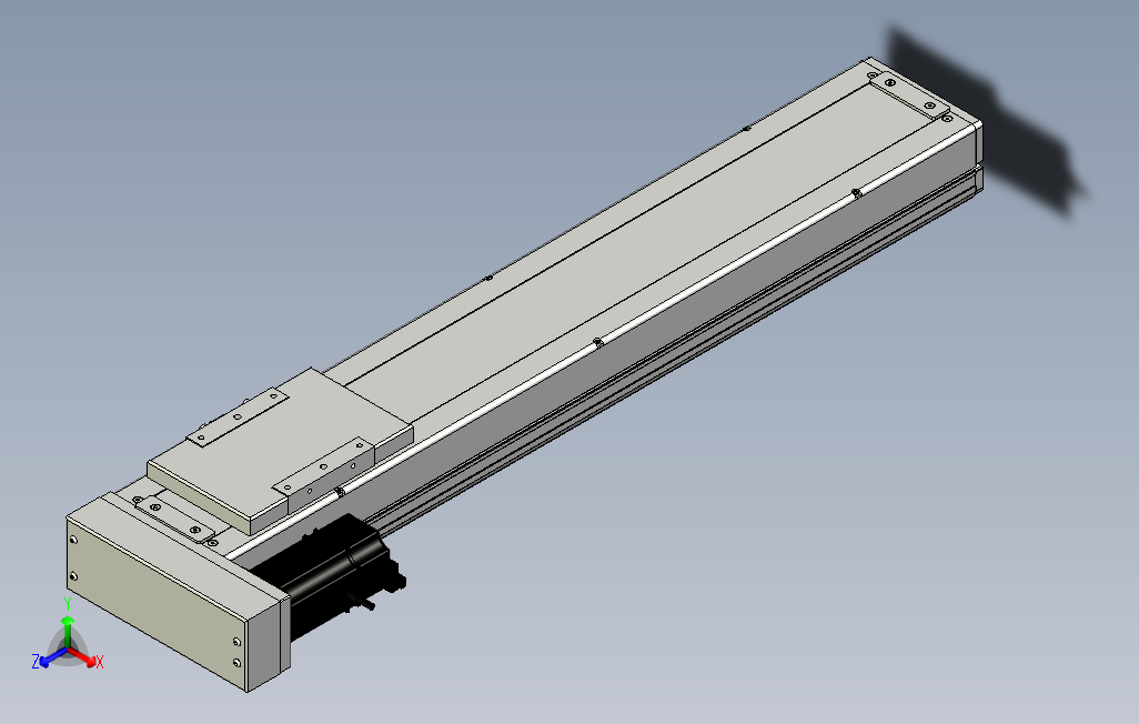 ECH14-600-BL-400W系列直线模组.stp