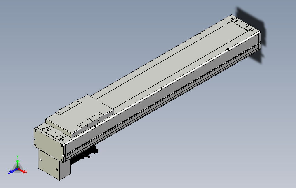ECH14-600-BM-400W系列直线模组.stp