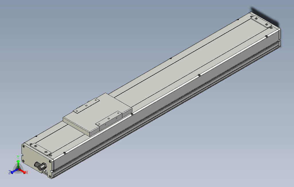 ECH14-600-M-C4反系列直线模组.stp