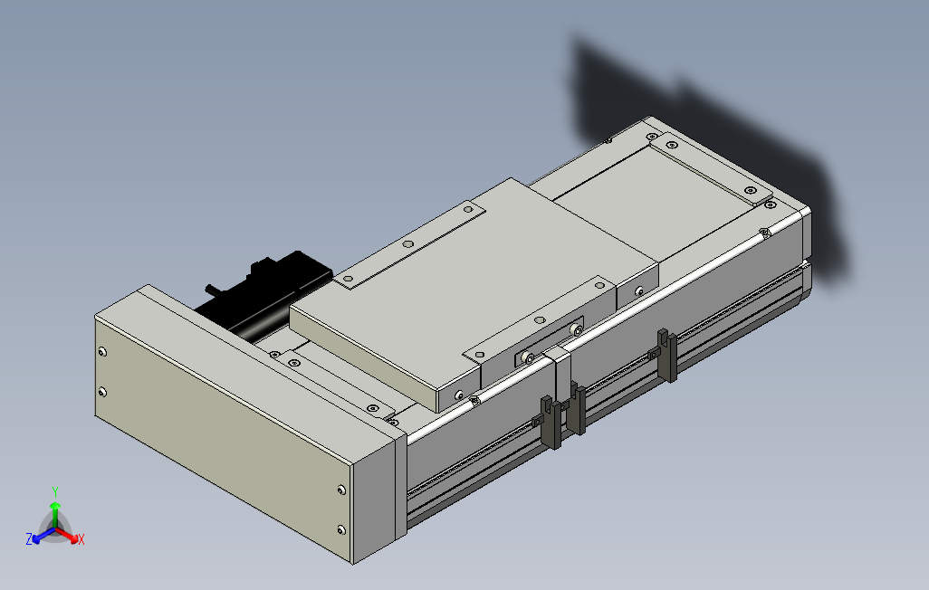 ECH17-100-BR-400W系列直线模组.stp