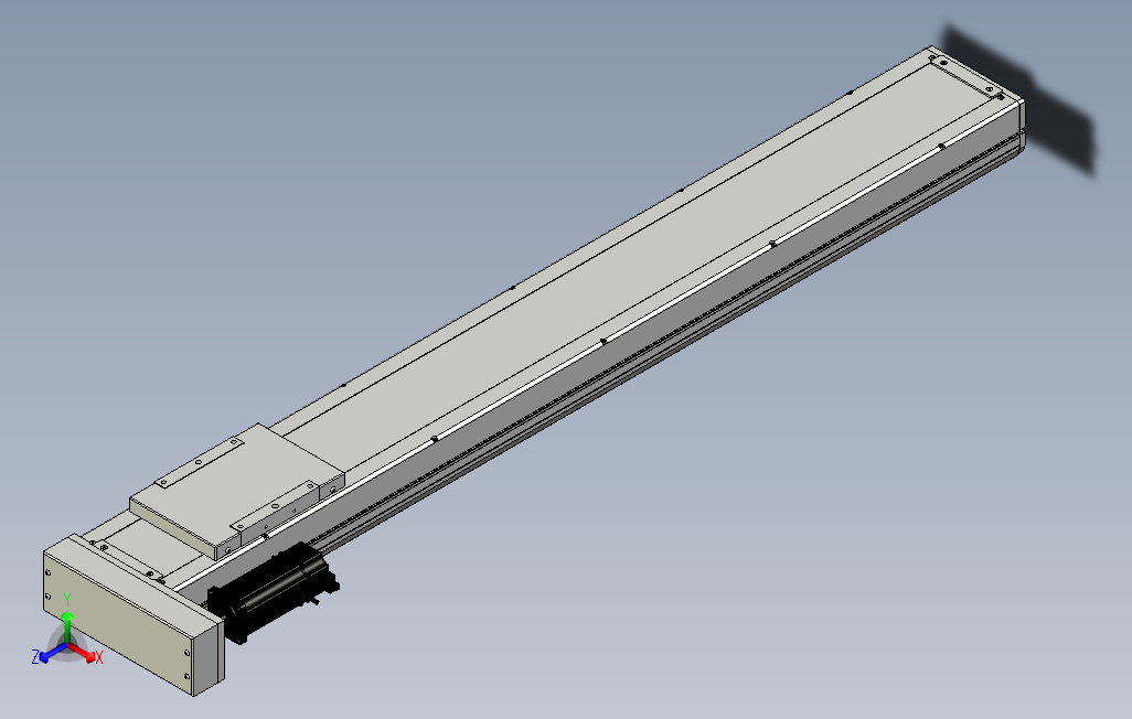 ECH17-1200-BL-400W煞車系列直线模组.stp