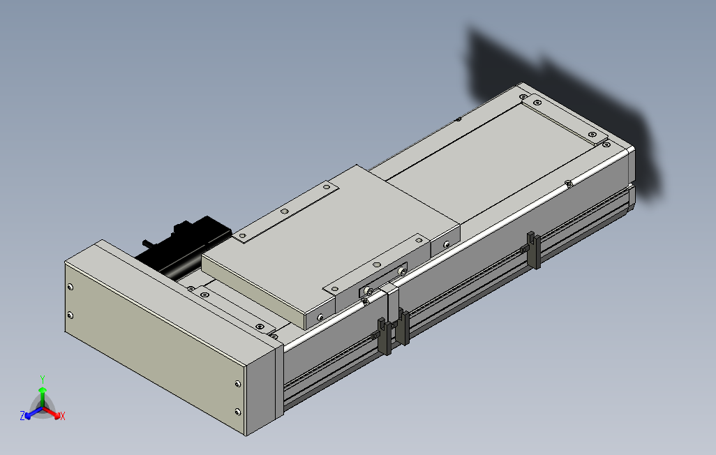 ECH17-200-BR-400W系列直线模组.stp