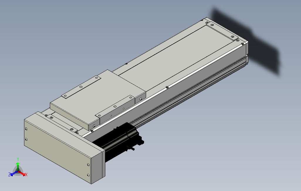 ECH17-350-BL-400W煞車系列直线模组.stp