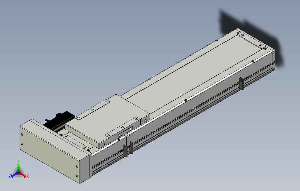 ECH17-500-BR-400W系列直线模组.stp