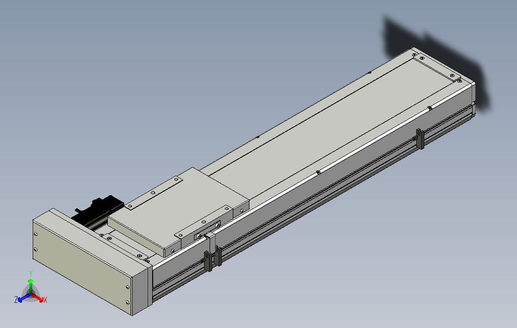 ECH17-550-BR-400W系列直线模组.stp