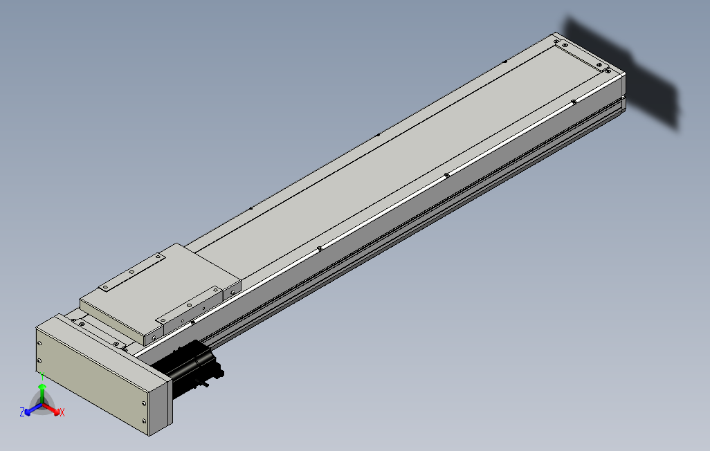 ECH17-850-BL-400W系列直线模组.stp