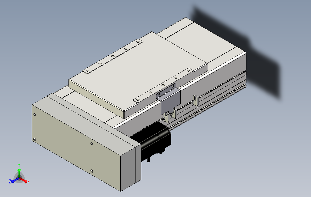 ECH22-50-BL-M40-C4系列直线模组.stp