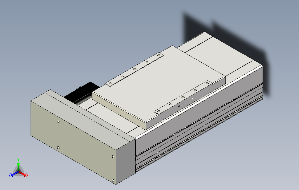 ECH22-50-BR-M40-C4系列直线模组.stp