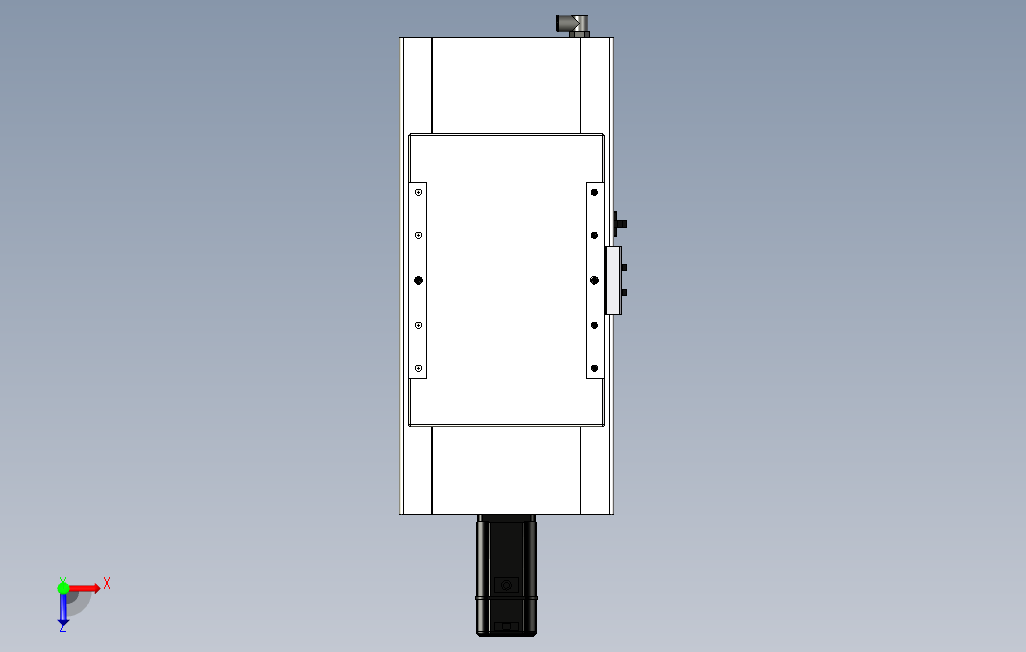 ECH22-L5-50-BC-M40-C4系列直线模组.stp 俯视图